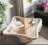 unique rare wood coffee table in Ramstein, Germany