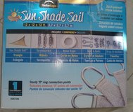 Sun shade sail triangular in Alamogordo, New Mexico