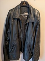 Black leather jacket 2 in Naperville, Illinois
