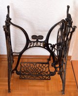 Sewing machine stand in Ramstein, Germany