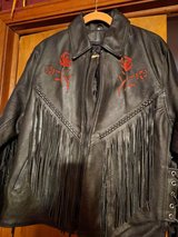 Red rose leather jacket in Hopkinsville, Kentucky