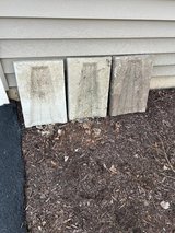 FREE - 3 CONCRETE SPLASH BLOCKS - 12" x 18" in Batavia, Illinois