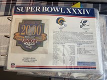 Super Bowl patch collection in Bolingbrook, Illinois