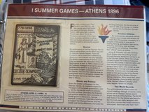 Olympic patch collection in Bolingbrook, Illinois