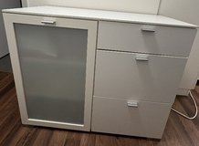 Cabinet white w/glass door in Wiesbaden, GE