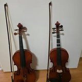 2 Violins + Cases + Bows – Great for Beginners in Ramstein, Germany