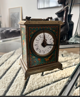 19th-century mantel clock in Grafenwoehr, GE