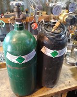 2 Argon/Carbon Dioxide Gas Bottles, Plus 1-Gauges; MIG Welding in Alamogordo, New Mexico