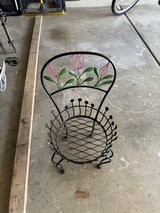 unique tulip small chair planter in Yorkville, Illinois