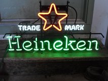 Neon Trade Mark Heineken Sign in Aurora, Illinois
