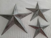 3 metal stars in Alamogordo, New Mexico