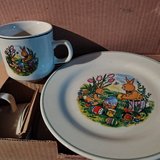 6-piece Easter dinner set - new in original packaging - antique in Ramstein, Germany