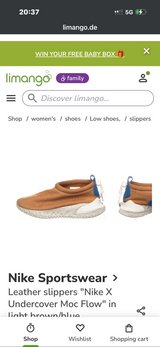 Nike X undercover Moccasin casual shoes, Size 11 in Ramstein, Germany