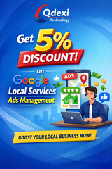 Get 5% Discount on Google Local Services Ads Management Qdexi Technology in Chicago, Illinois