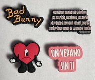 Bad bunny crocs charms in Okinawa, Japan