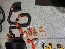 4 10fr sections rv sewer hose + numerous connections in Oswego, Illinois