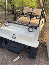Electric golf cart in Alamogordo, New Mexico