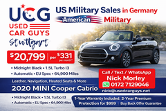 2020 Mini Cooper Cabrio in Stuttgart, GE