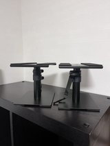 speakers stands in Okinawa, Japan