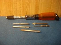 8 1/2 " RATCHET DRIVER AND 5 BITS in Batavia, Illinois