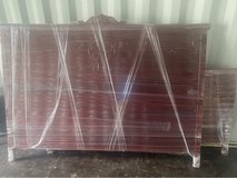 KIng Size rosewood solid wood bed in Okinawa, Japan