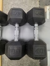 **DUMBBELLS  #40LB SET NEW** in Alamogordo, New Mexico