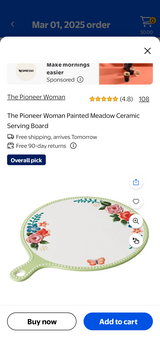PIONEER WOMAN Serving Board in Vacaville, California