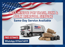LAST MIN TRASH&JUNK&BULK REMOVEL&PCS JUNK HAULING SERVICES in Ramstein, Germany
