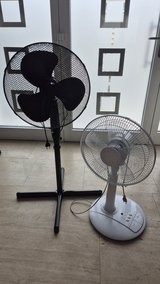 Used fans (1 used for 1 year + 1 used for a long period) in Wiesbaden, GE