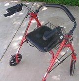 Rollator Walker w/Seat in Alamogordo, New Mexico