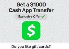 Get Free  $1,000 in your CashApp Giveaway Without Investment And Card in Naperville, Illinois