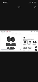 Weather Tech 2026 Toyota Highlander Hybrid (Car Mats) in Westmont, Illinois