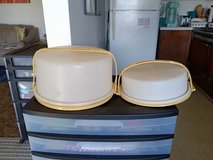 Vintage Tupperware PIE Carrier and CAKE Carrier in Vacaville, California