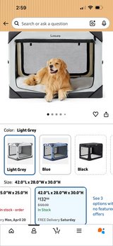 Dog crate-Large in Lake Elsinore, California