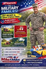 TRASH  & CLEANING SERVICES / JUNK REMOVAL/YARD & GARDEN WORK /PAINTING /PCS /MOVING /PICK UP... in Ramstein, Germany