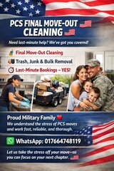 PCS&FINAL MOVE OUT CLEANING SERVICE&FREE in Ramstein, Germany