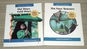 Set of 2 Booklets Hot and Cold Days and Four Seasons Easy Readers in Joliet, Illinois