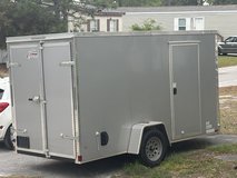 Enclosed Gray Trailer 6X12 in Camp Lejeune, North Carolina