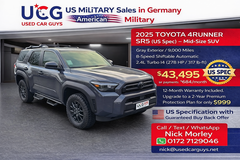 2025 Toyota 4Runner SR5 in Stuttgart, GE