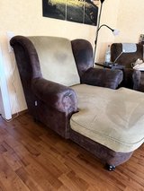 Awesome couch with large relax chair and ottoman in Ramstein, Germany