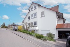 Large Semi-detached house with garage in Nufringen close to Panzer and Patch in Stuttgart, GE