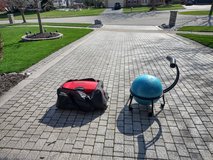 Tailgate Grill and Bubble Chair in Naperville, Illinois