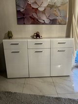 white high-gloss chest of drawers” in Ramstein, Germany