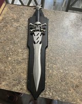 stainless steel skull dagger and display board in Fort Wayne, Indiana