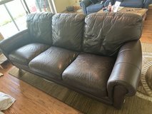 Natuzzi Editions Battista A297 Top Grain Leather Sofa – Great Condition in Okinawa, Japan
