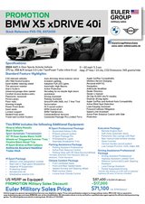 2026 BMW X5 xDrive 40i SAVE $17,000 OFF USMSRP in Spangdahlem, Germany