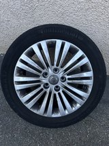 complete wheels originally mounted on a 2015 Opel Astra J Sports Tourer in Stuttgart, GE