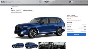 2027 BMW X7 M60i xDrive FULL-SIZE LUXURY. FULL M PERFORMANCE in Spangdahlem, Germany