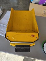 Metal dump truck in Fort Campbell, Kentucky