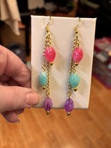 new fun Easter spring earrings or 80s vibes all year in Naperville, Illinois